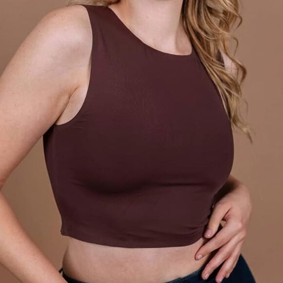 Almere High Neck Contour Tank Top for Women - Picture 6 of 7